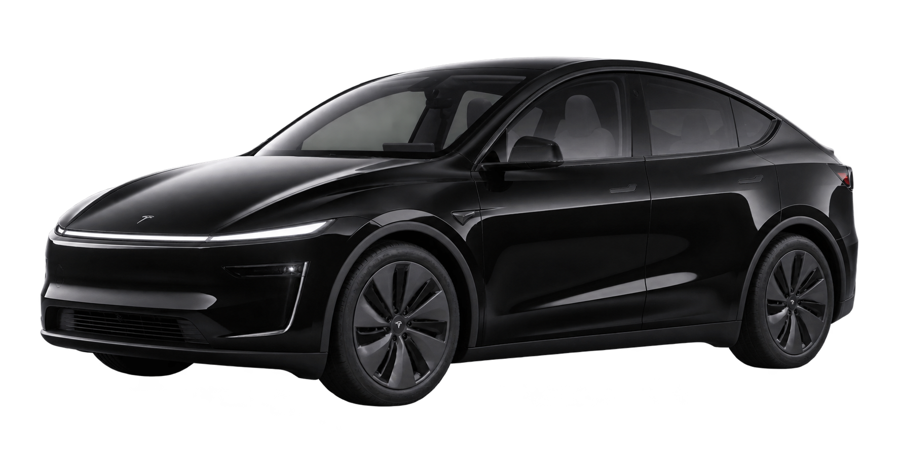 Black current-generation Tesla Model Y